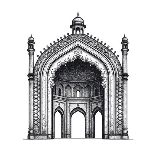 Lucknow Rumi Darwaza landmark, Digital Heroes office