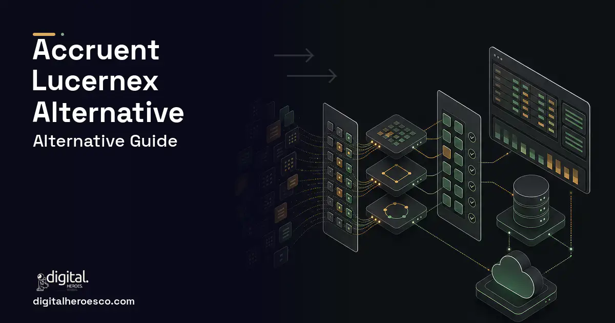 Accounting Software workflow illustration for Accruent Lucernex Alternative.