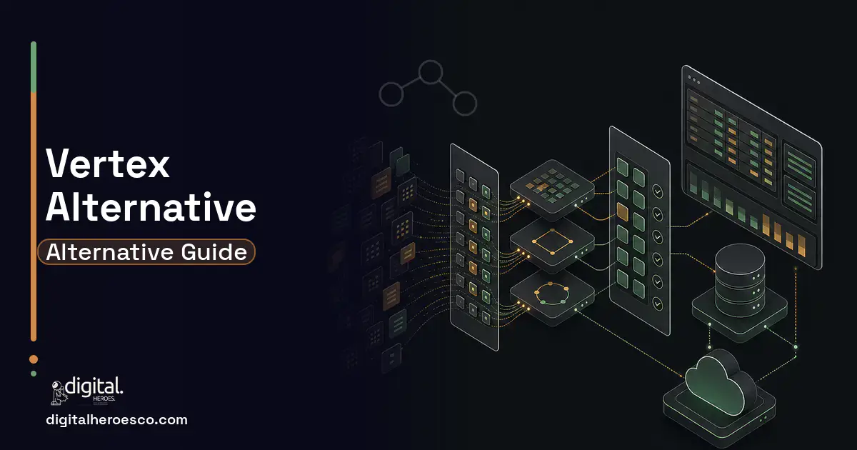 Accounting Software workflow illustration for Vertex Alternatives.