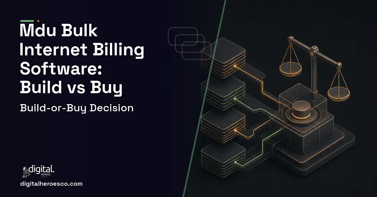 Accounting Software software overview illustration for MDU Bulk Internet Billing Software Build vs Buy Guide.