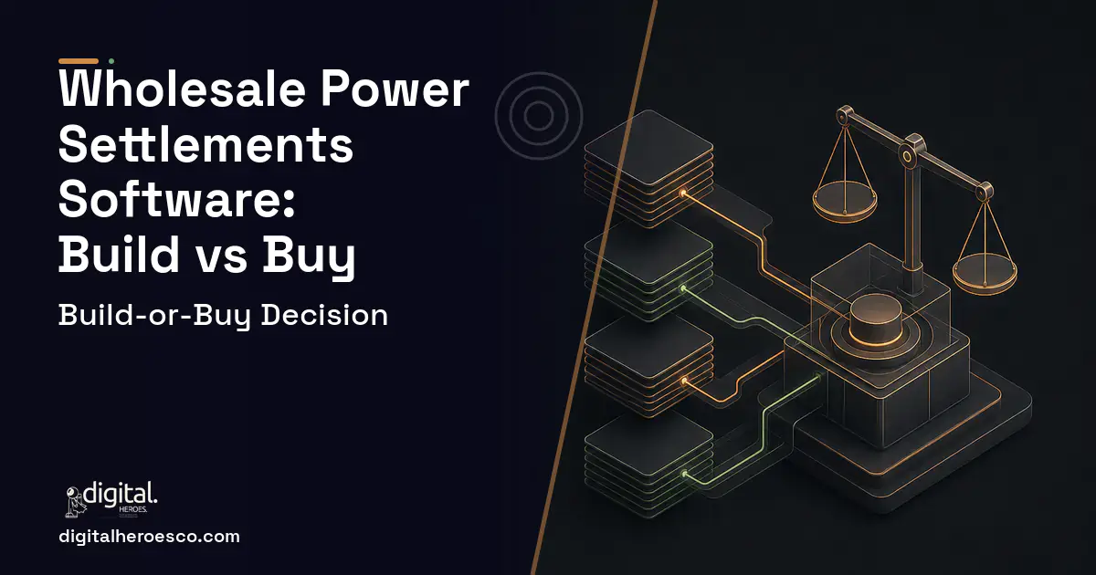 Accounting Software software overview illustration for Wholesale Power Settlements Software Build vs Buy Guide.