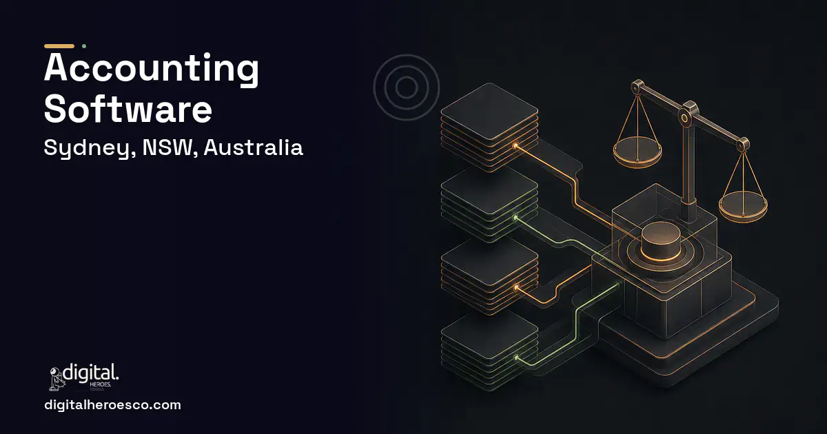 Accounting Software software overview illustration for Sydney, NSW, Australia.