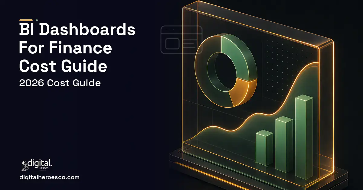 BI Dashboard Development product interface illustration for BI Dashboards FOR Finance Cost Guide.