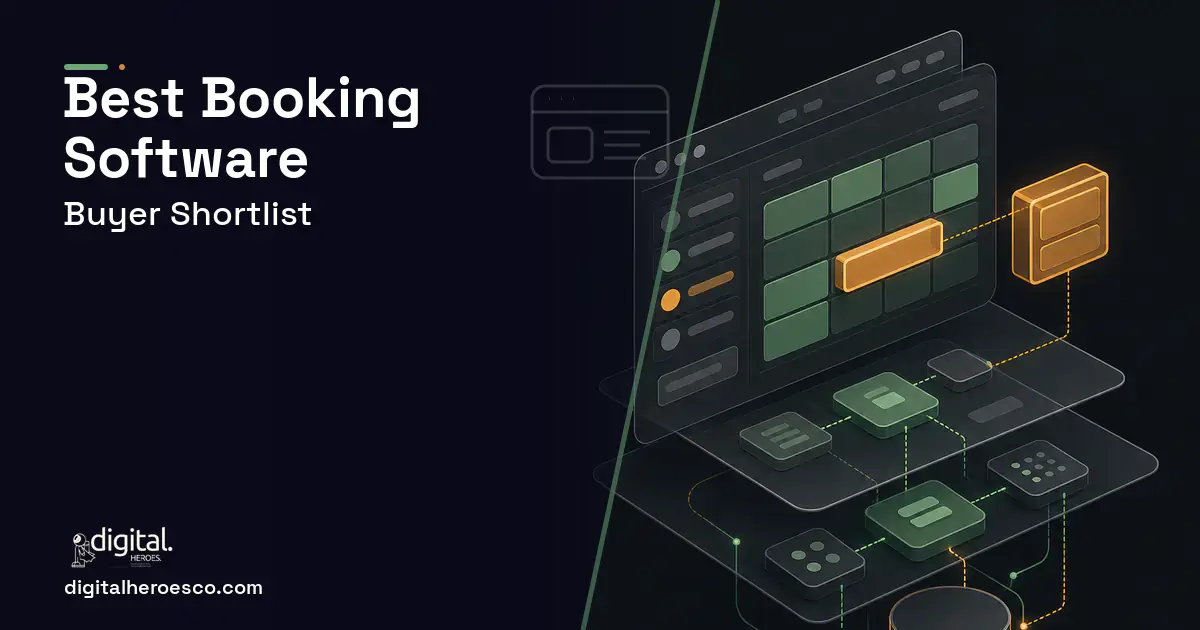Booking Software product interface illustration for Best Booking Software in 2026.