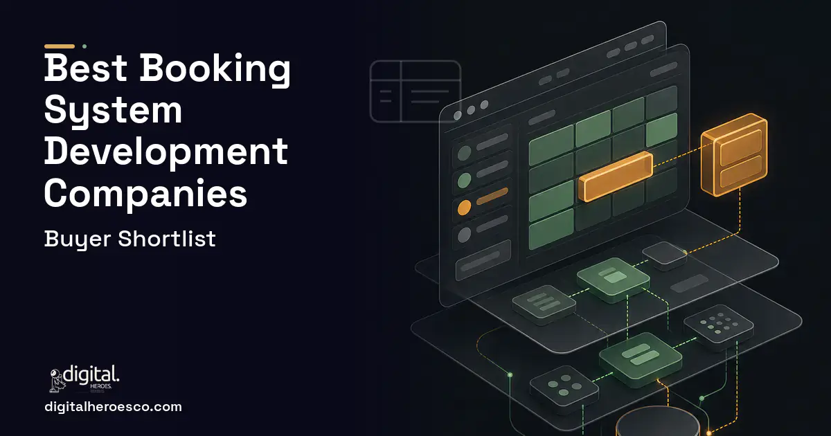Booking Software product interface illustration for Best Booking System Development Companies 2026.