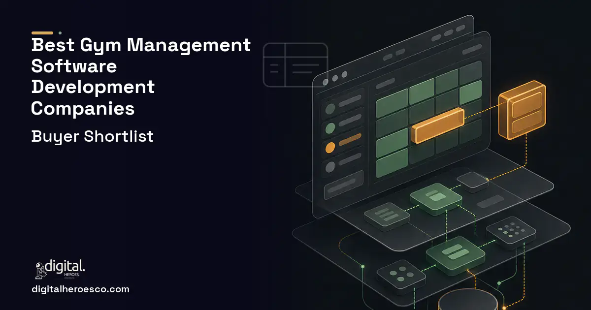 Booking Software product interface illustration for Best Gym Management Software Development Companies 2026.