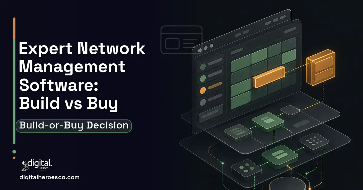 Booking Software product interface illustration for Expert Network Management Software Build vs Buy Guide.