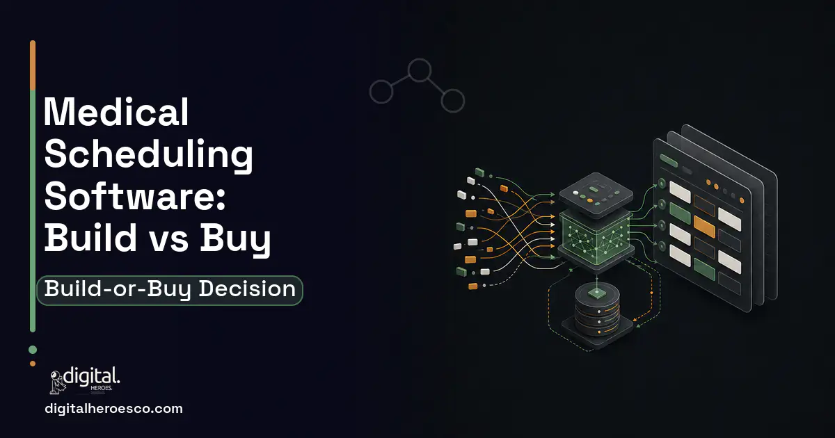 Booking Software workflow illustration for Medical Scheduling Software Build vs Buy Guide.