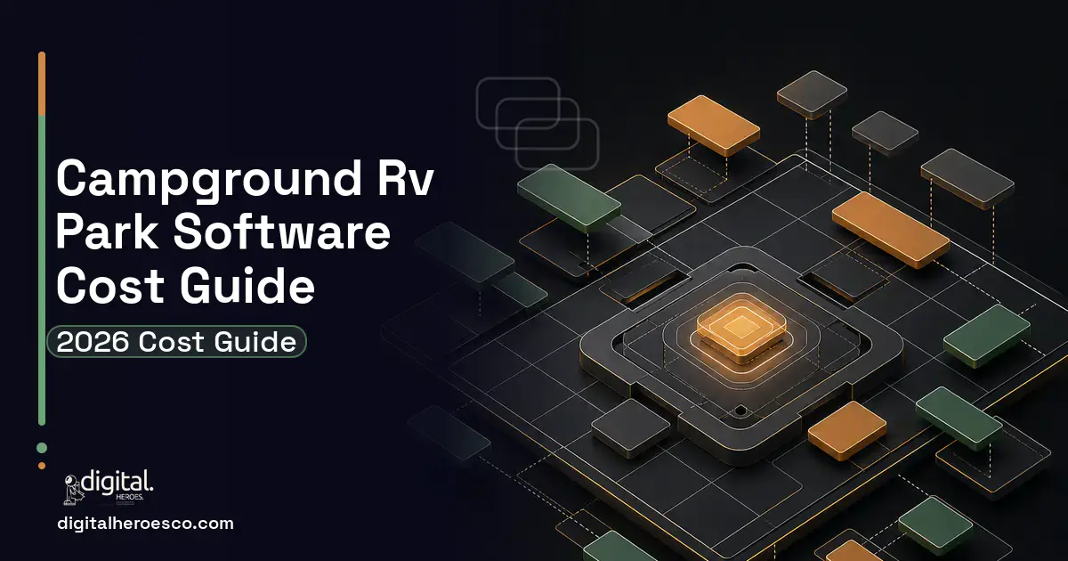 Booking Software software overview illustration for Campground RV Park Software Cost Guide.