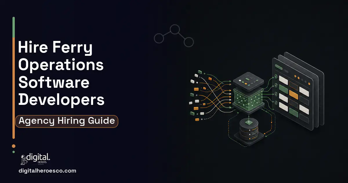 Booking Software workflow illustration for How to Hire a Ferry and Ro-Ro Operations Software Development Company.