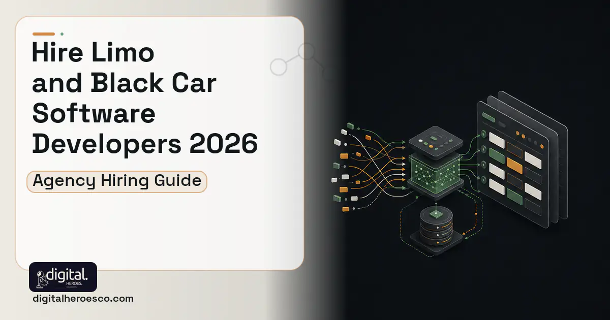 Booking Software workflow illustration for How to Hire a Limo and Black Car Software Development Company.
