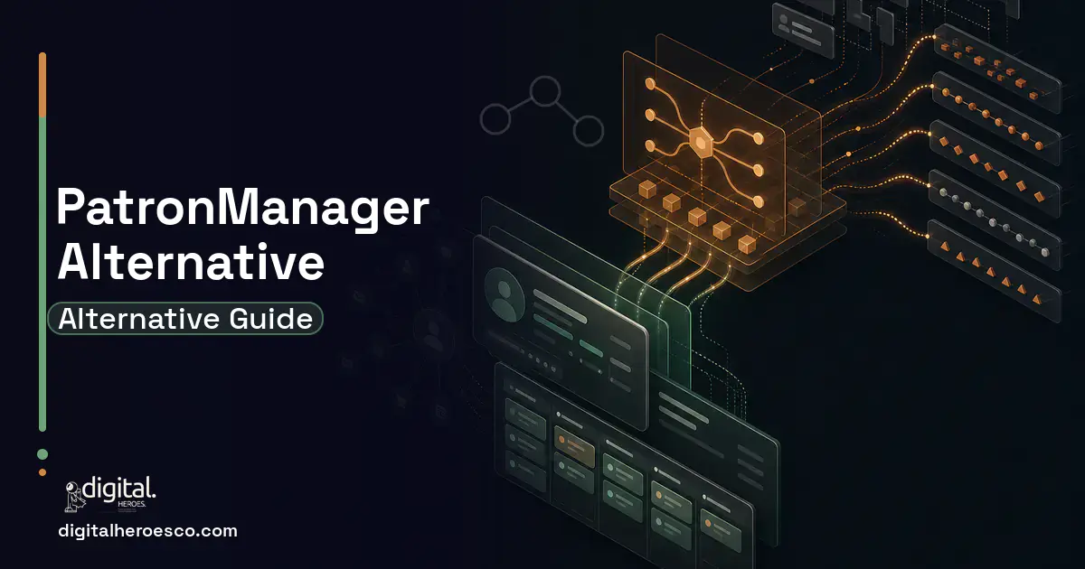 CRM Development workflow illustration for PatronManager Alternatives for Ticketing and Fundraising Teams.