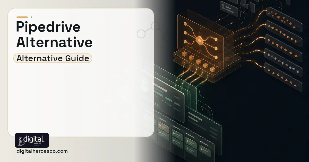 CRM Development workflow illustration for Pipedrive Alternative.