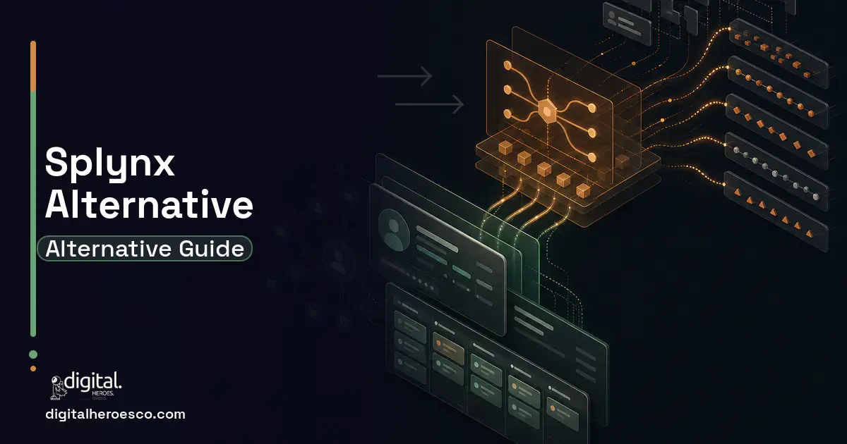 CRM Development workflow illustration for Splynx Alternatives for ISP Management.