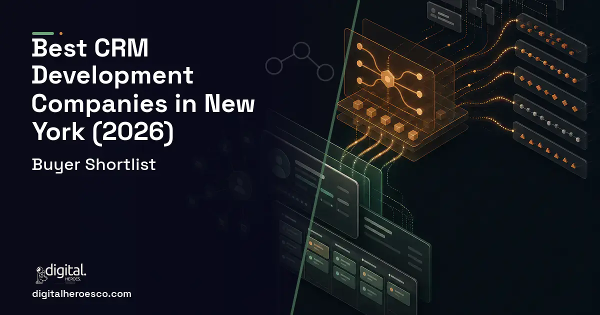 CRM Development workflow illustration for The Best CRM Development Companies in New York, NY 2026.