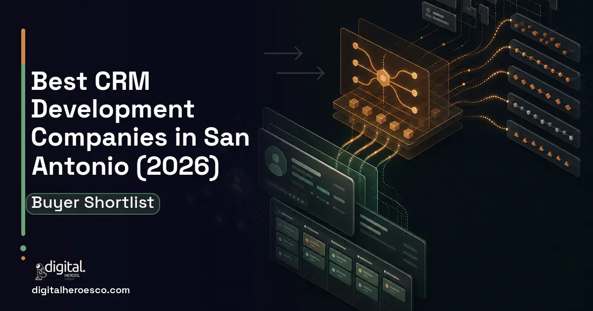 CRM Development workflow illustration for The Best CRM Development Companies in San Antonio, TX 2026.