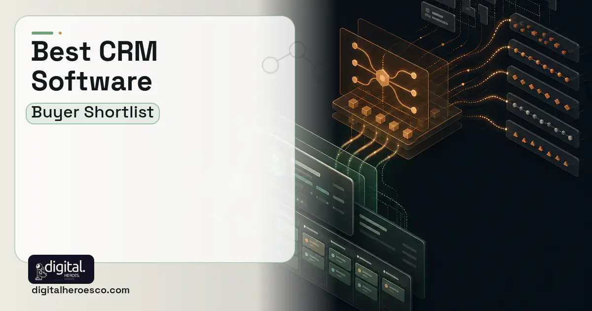 CRM Development workflow illustration for Best CRM Software in 2026.
