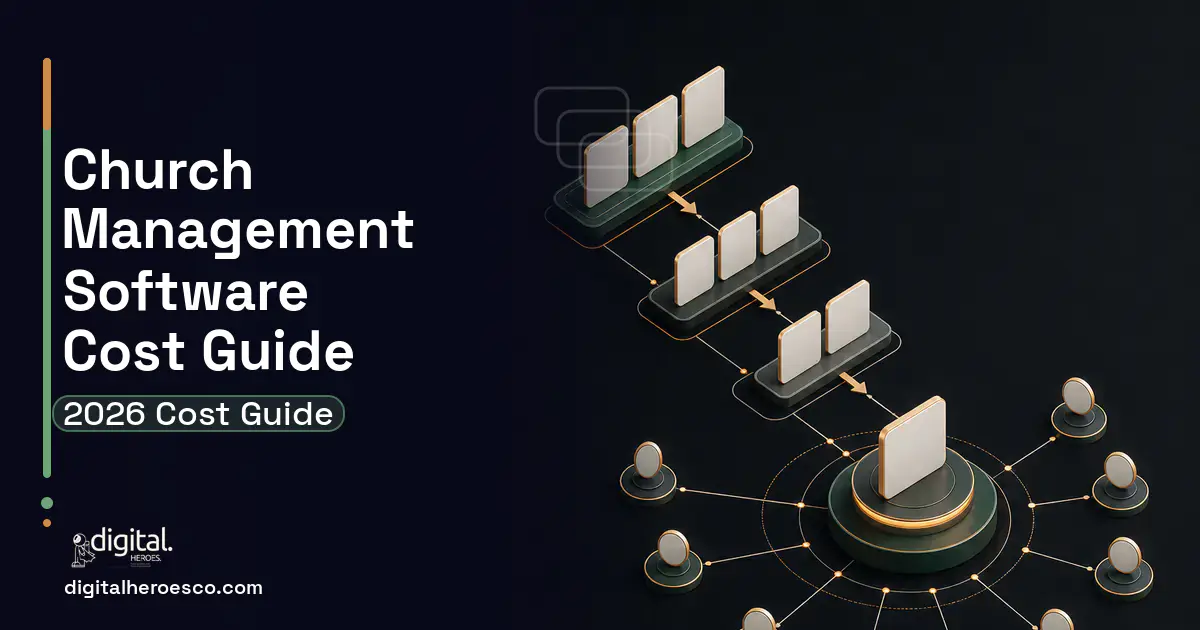 CRM Development software overview illustration for Church Management Software Cost Guide.