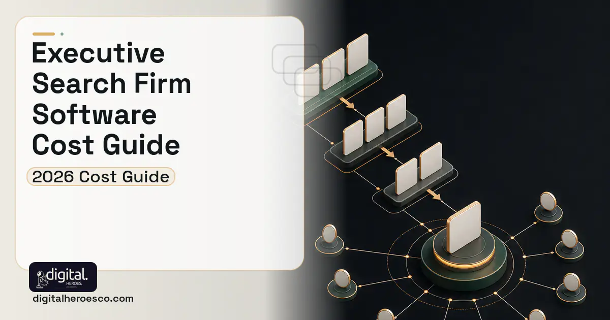 CRM Development software overview illustration for Executive Search Firm Software Cost Guide.