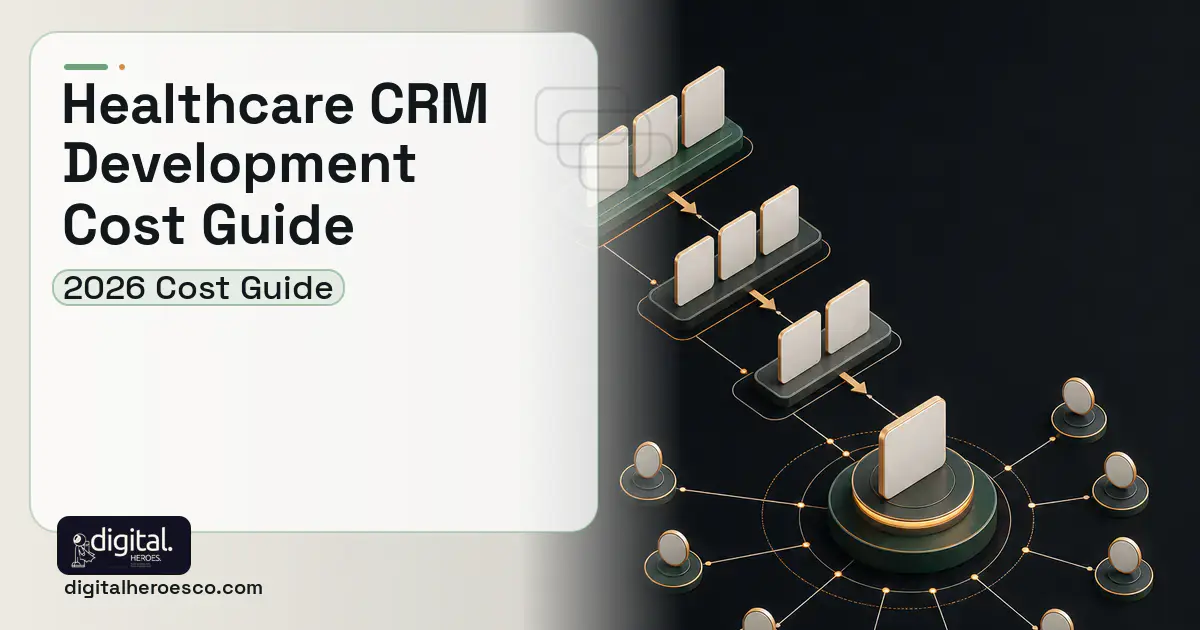 CRM Development software overview illustration for Healthcare CRM Development Cost Guide.