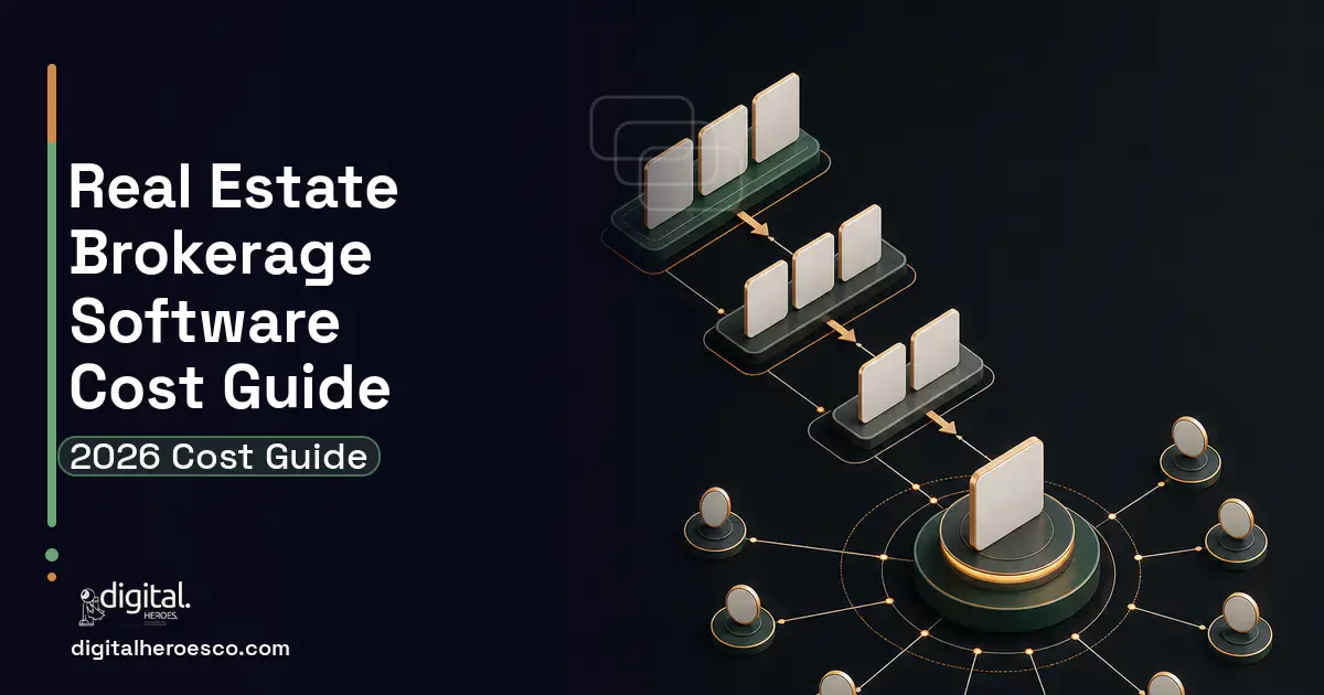 CRM Development software overview illustration for Real Estate Brokerage Software Cost Guide.