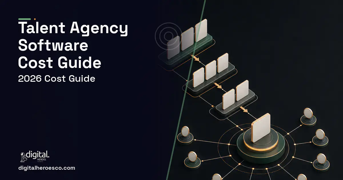 CRM Development software overview illustration for Talent Agency Software Cost Guide.