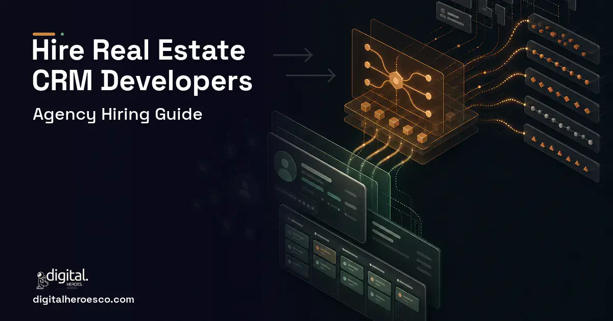 CRM Development workflow illustration for How to Hire a Real Estate CRM Development Company.