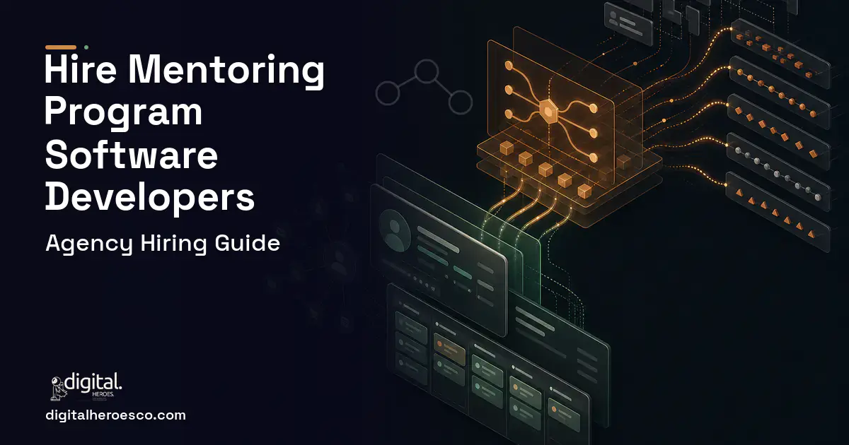 CRM Development workflow illustration for How to Hire a Youth Mentoring Program Software Development Company.