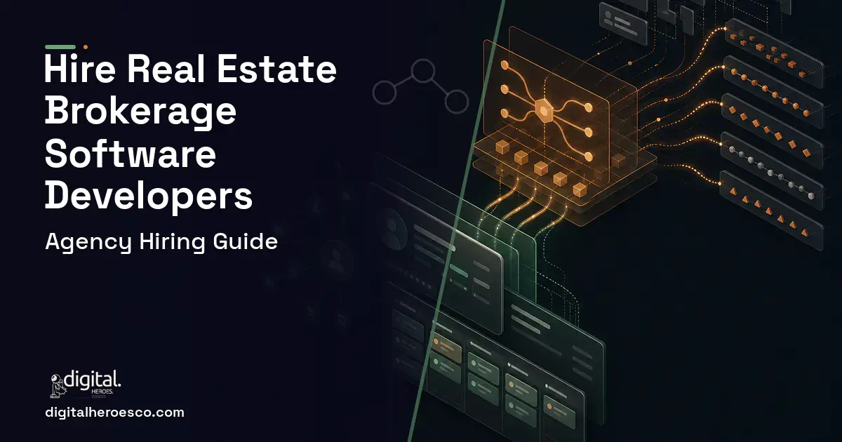 CRM Development workflow illustration for How to Hire a Real Estate Brokerage Software Development Company.