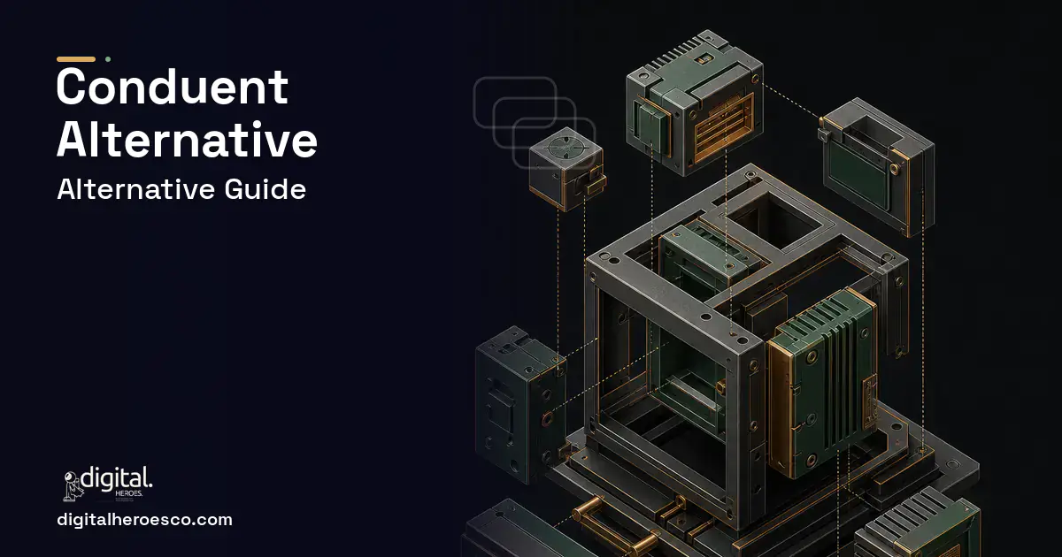 Custom Software Development software overview illustration for Conduent Alternatives for Government Programs.