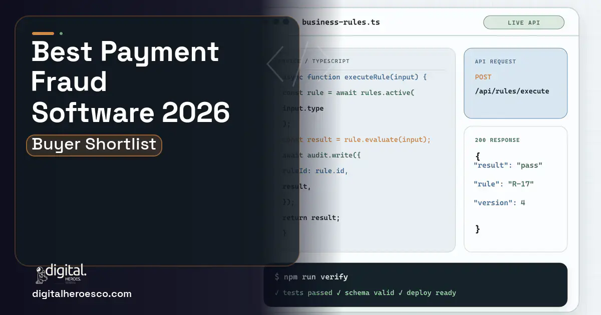 Custom Software Development code editor and API illustration for Best Payment Fraud Software for Ecommerce Retailers.
