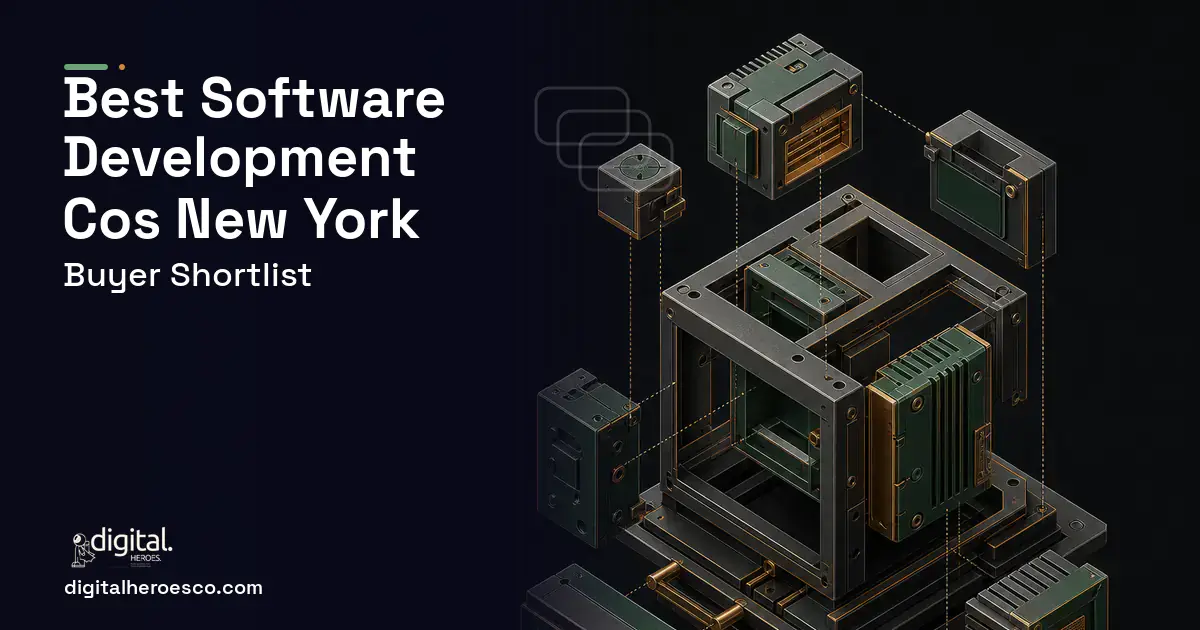 Custom Software Development software overview illustration for Best Software Development Companies in New York 2026.