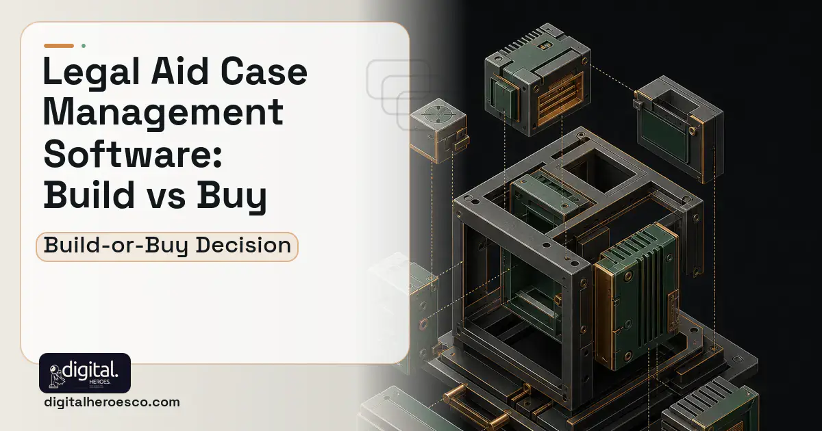 Custom Software Development software overview illustration for Legal AID Case Management Software Build vs Buy Guide.