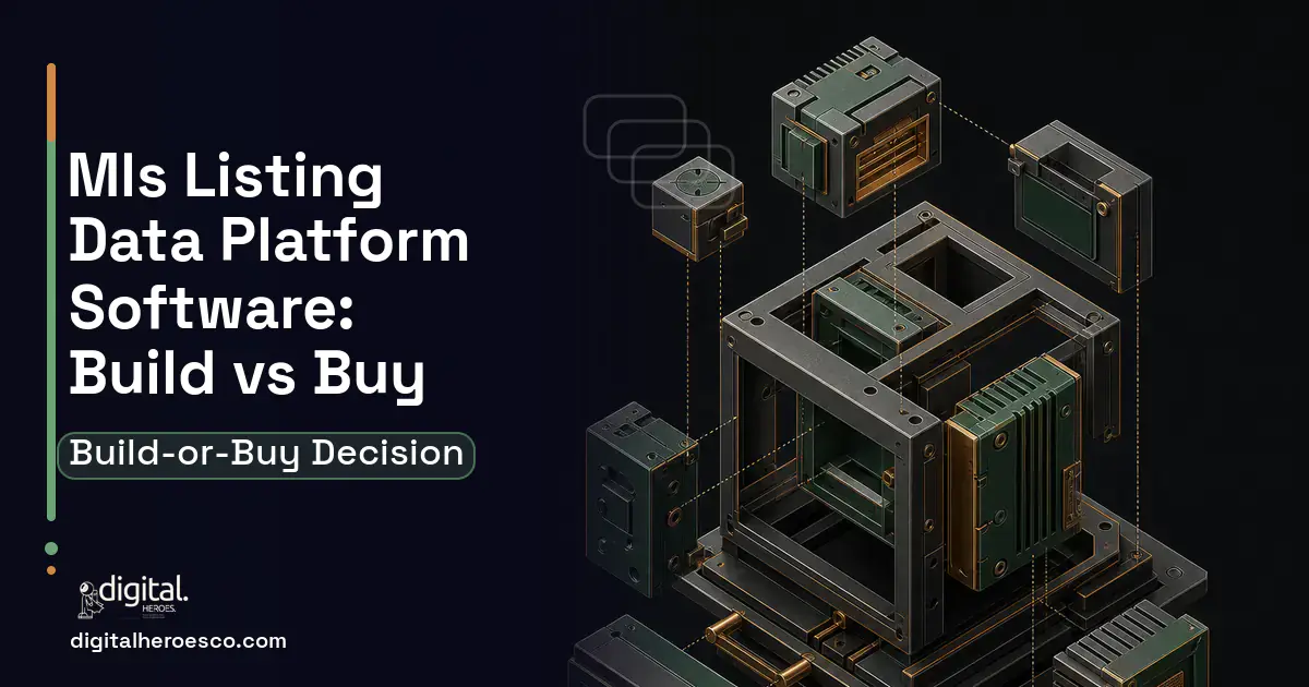 Custom Software Development software overview illustration for MLS Listing Data Platform Software Build vs Buy Guide.