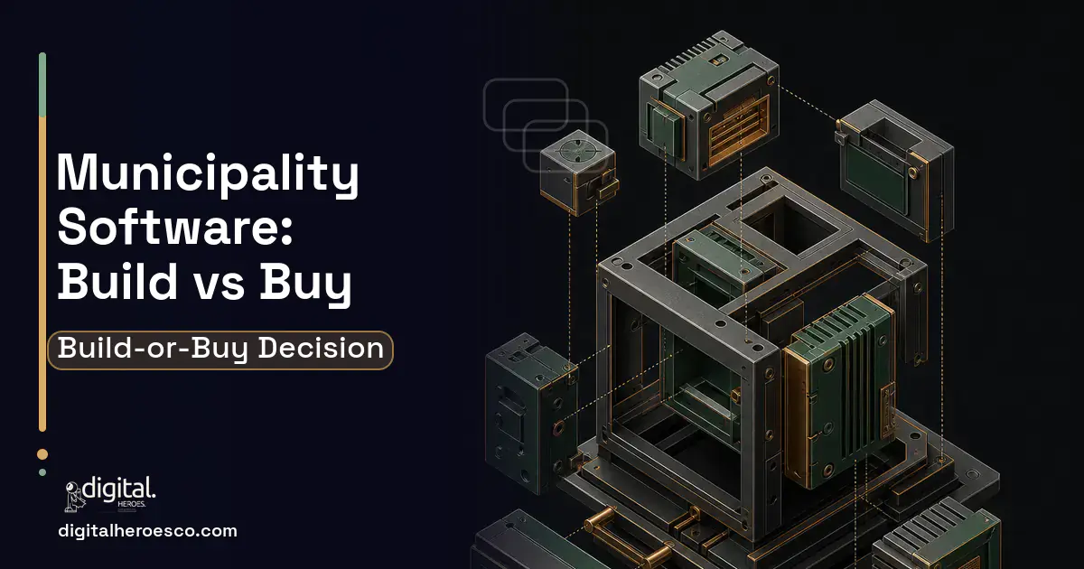 Custom Software Development software overview illustration for Municipality Software Build vs Buy Guide.