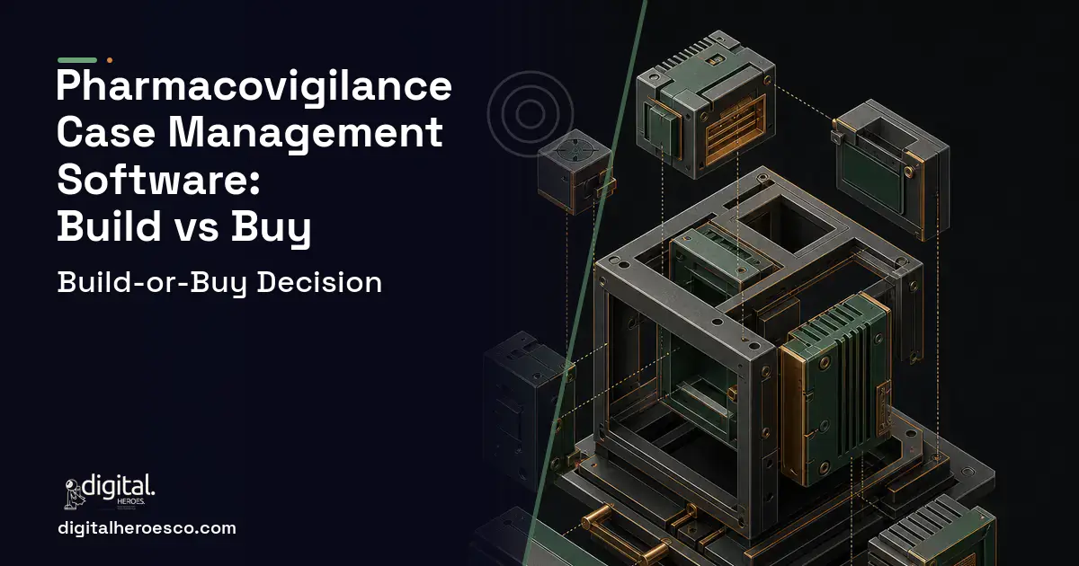Custom software software overview illustration for Pharmacovigilance Case Management Software Build vs Buy Guide.