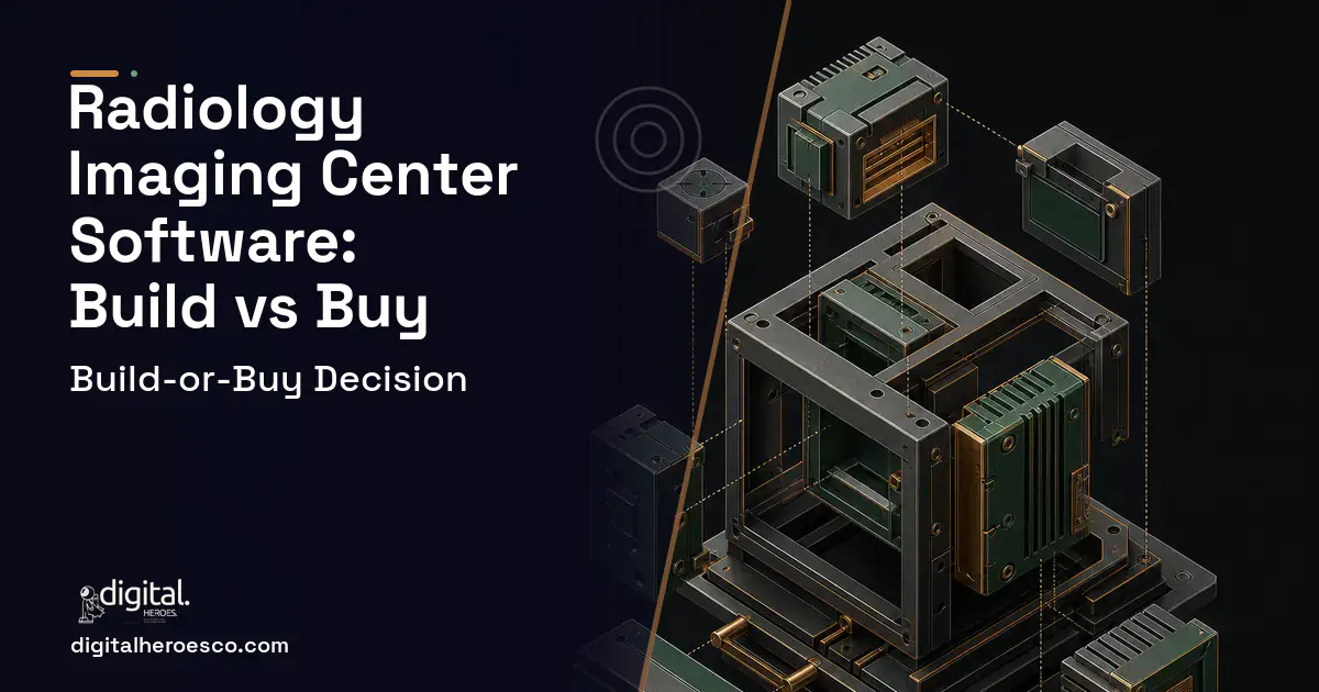 Custom Software Development software overview illustration for Radiology Imaging Center Software Build vs Buy Guide.