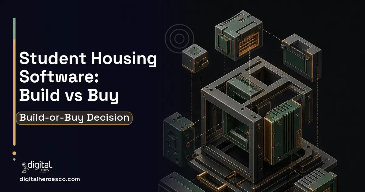 Custom Software Development software overview illustration for Student Housing Software Build vs Buy Guide.