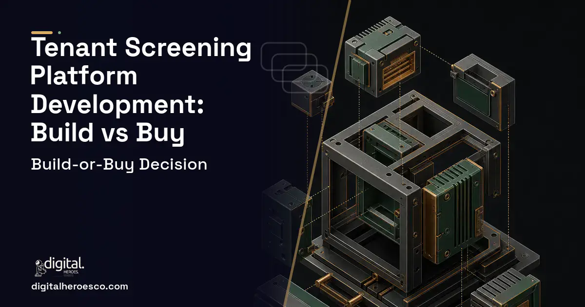 Custom Software Development software overview illustration for Tenant Screening Platform Development Build vs Buy Guide.