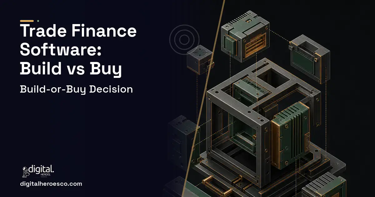 Custom Software Development software overview illustration for Trade Finance Software Build vs Buy Guide.