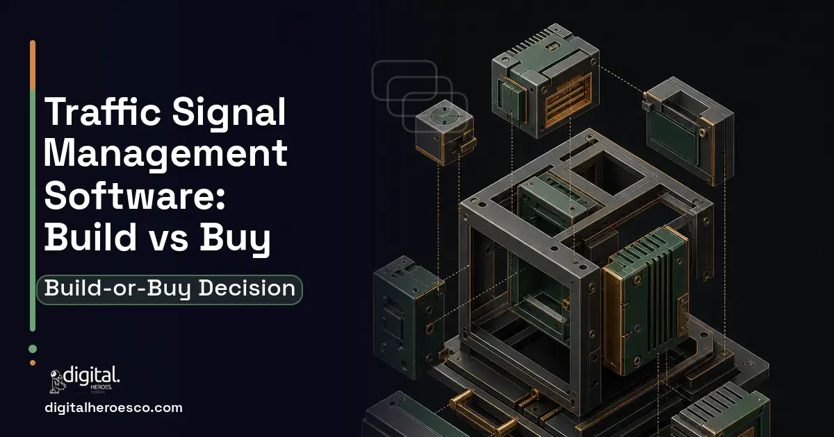 Custom Software Development software overview illustration for Traffic Signal Management Software Build vs Buy Guide.