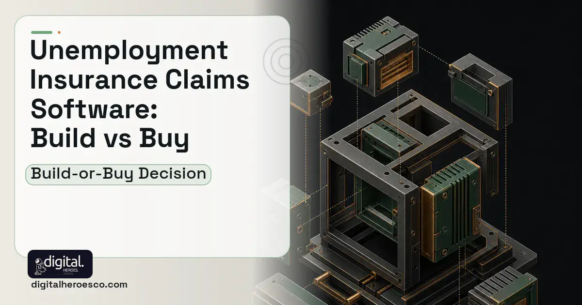 Custom software software overview illustration for Unemployment Insurance Claims Software Build vs Buy Guide.