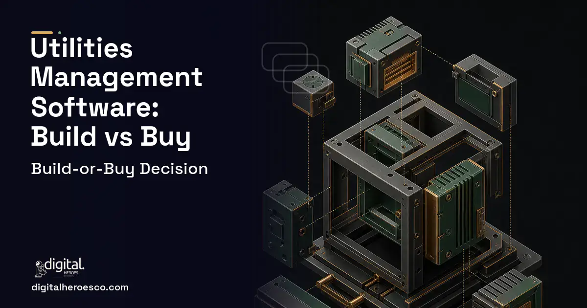 Custom Software Development software overview illustration for Utilities Management Software Build vs Buy Guide.