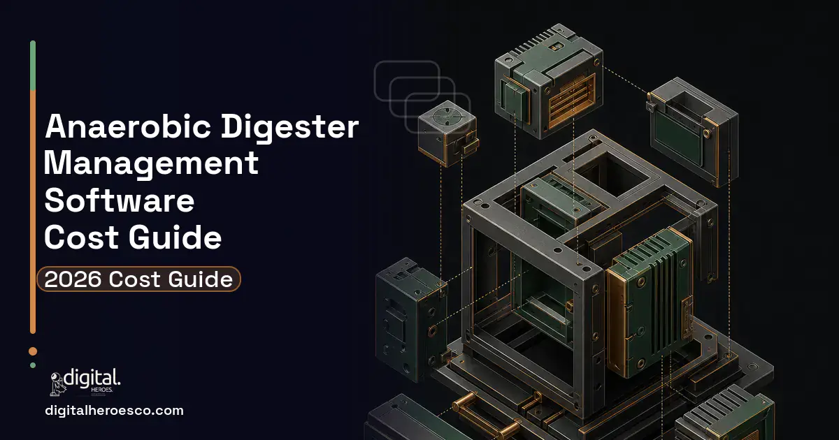 Custom Software Development software overview illustration for Anaerobic Digester Management Software Cost Guide.