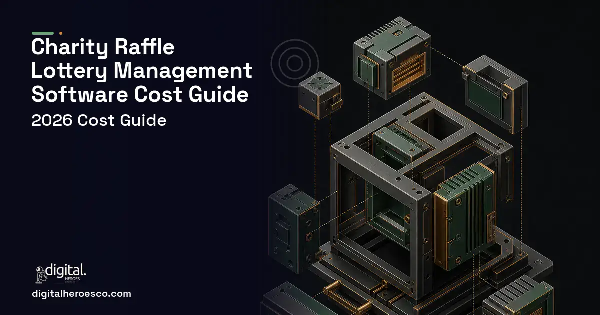 Custom Software Development software overview illustration for Charity Raffle Lottery Management Software Cost Guide.