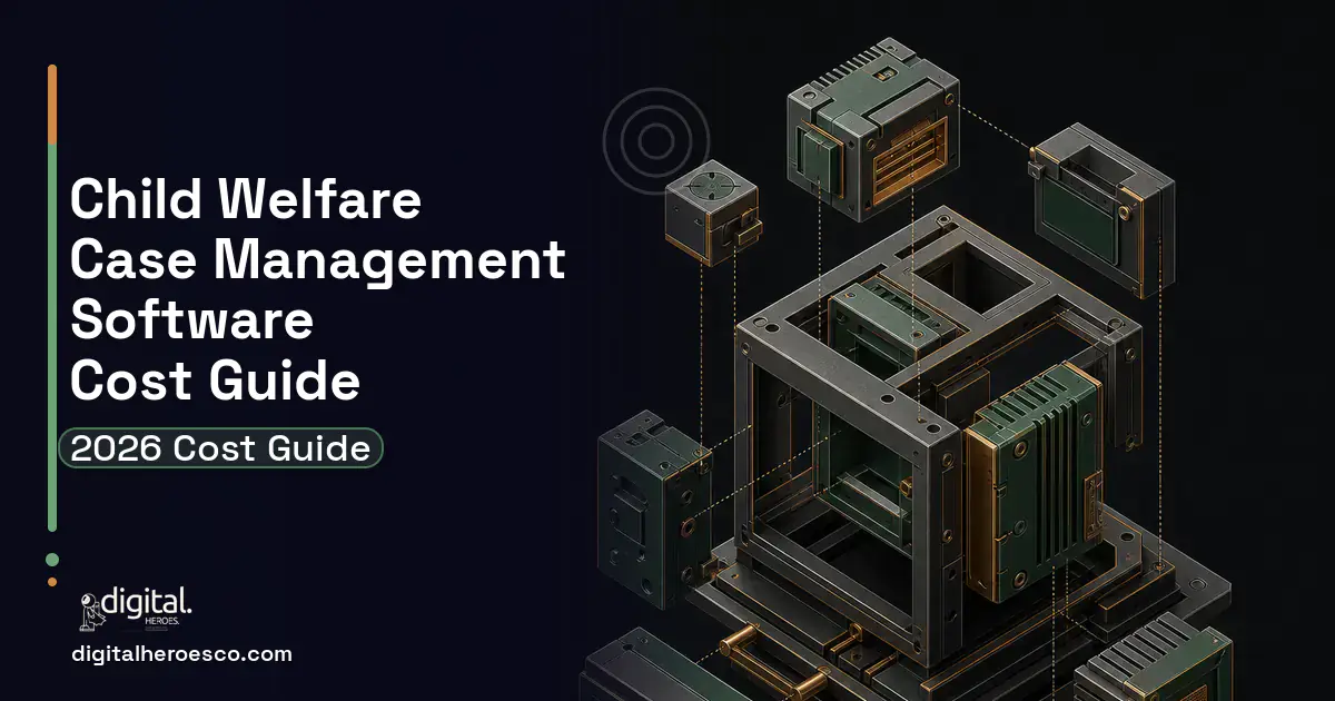 Custom Software Development software overview illustration for Child Welfare Case Management Software Cost Guide.