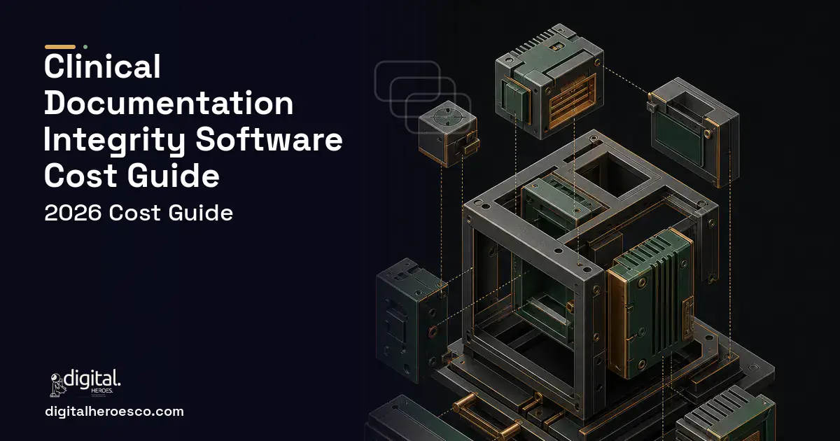 Custom Software Development software overview illustration for Clinical Documentation Integrity Software Cost Guide.