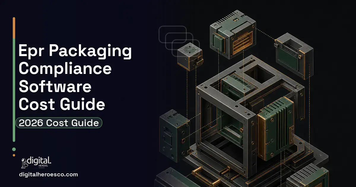 Custom Software Development software overview illustration for EPR Packaging Compliance Software Cost Guide.