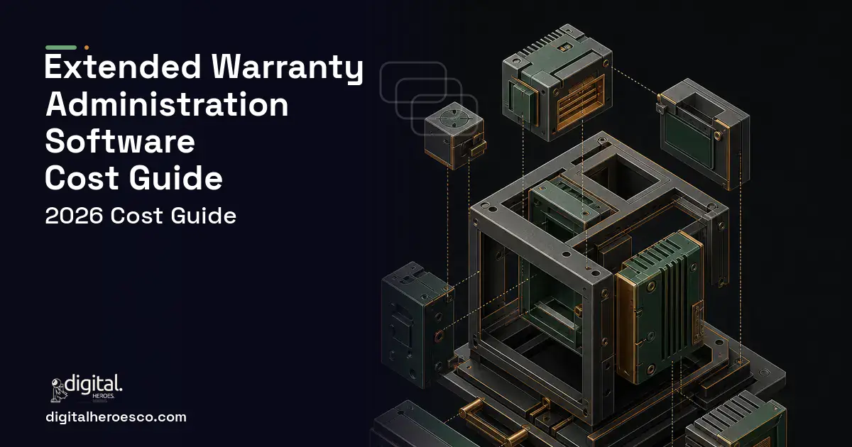 Custom Software Development software overview illustration for Extended Warranty Administration Software Cost Guide.