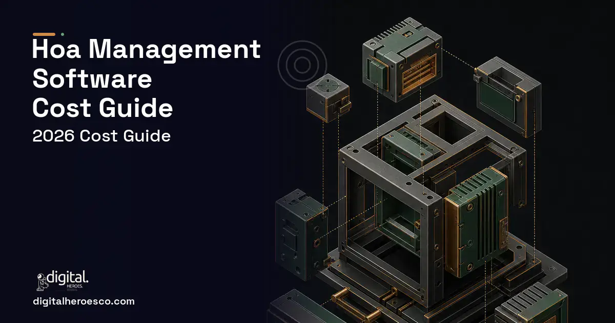 Custom Software Development software overview illustration for HOA Management Software Cost Guide.